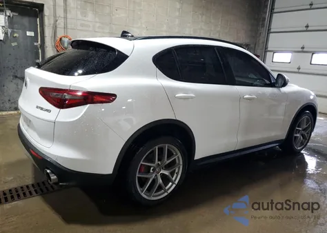 2018 Alfa Romeo Stelvio Sport z USA, uszkodzony, nr VIN ZASFAKPN3J7B94060